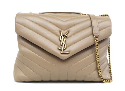 bolsa ysl beige.